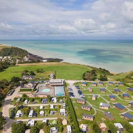 Huttopia Les Falaises - Normandie Hotell Saint-Pierre-en-Port Exteriör bild