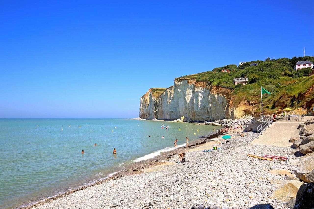 Huttopia Les Falaises - Normandie Hotell Saint-Pierre-en-Port Exteriör bild