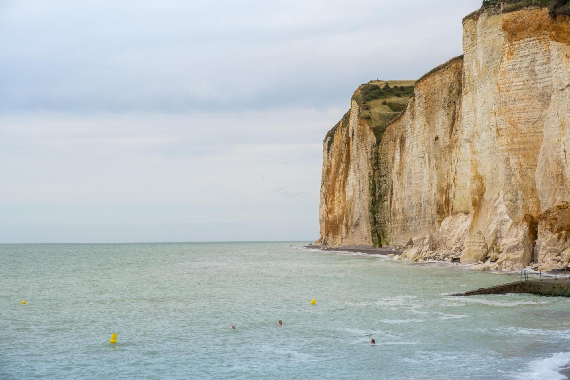 Huttopia Les Falaises - Normandie Saint-Pierre-en-Port Exteriör bild